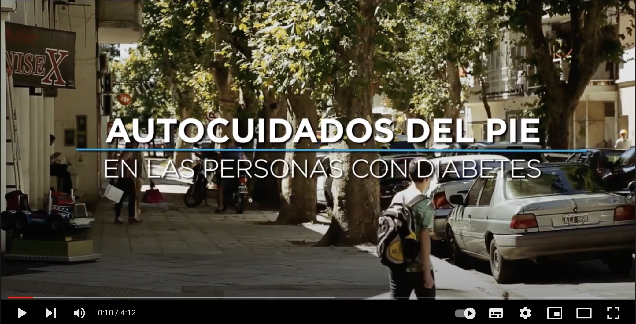Auto cuidados del pie